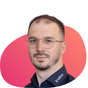 Teamfoto von Luca Haldemann, Mitglied des TimeTool Teams