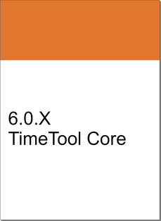 TimeTool Release Notes 6.0.x